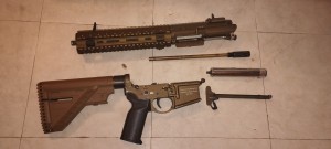 HK416A5 PTW sur base de corps GBB-R VFC usiné pour accueillir une mécanique PTW